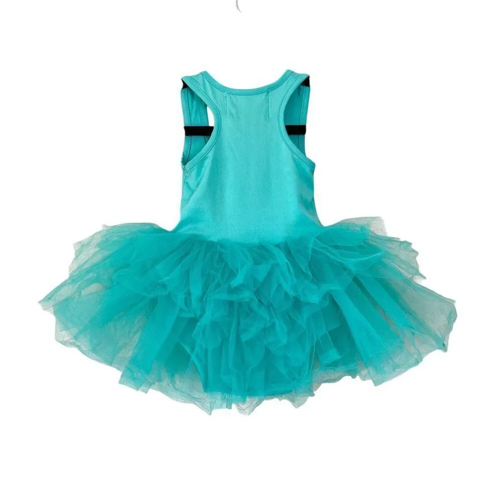 Iloveplum Green Tutu Dress Size 1Y
